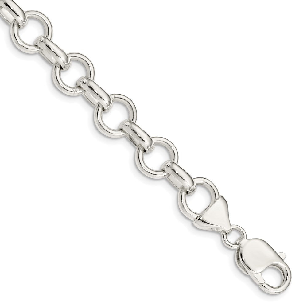 Sterling Silver Link Bracelet QG1534-7.25