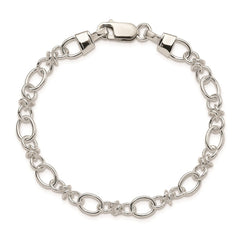 Sterling Silver Fancy Bracelet QG2197-7.5