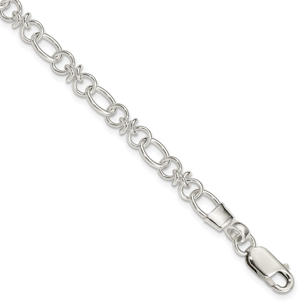 Sterling Silver Fancy Bracelet QG2197-7.5