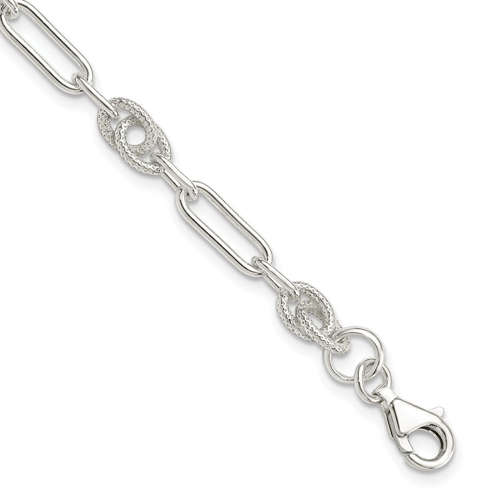 Sterling Silver Bracelet QG2218-7.5