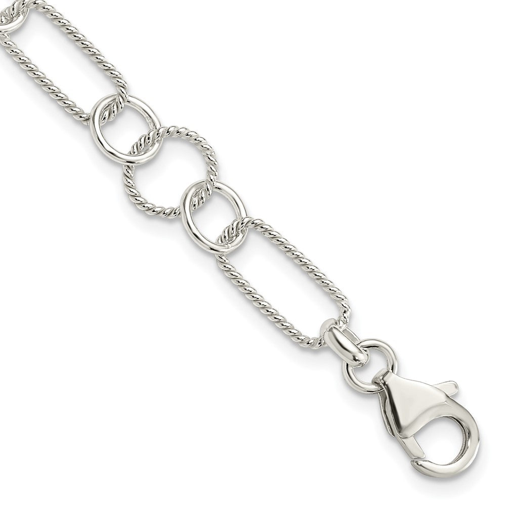 Sterling Silver Bracelet QG2224-7.5