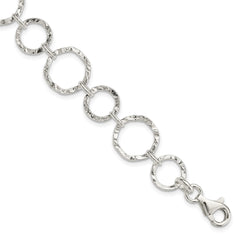 Sterling Silver Bracelet QG2293-7.5
