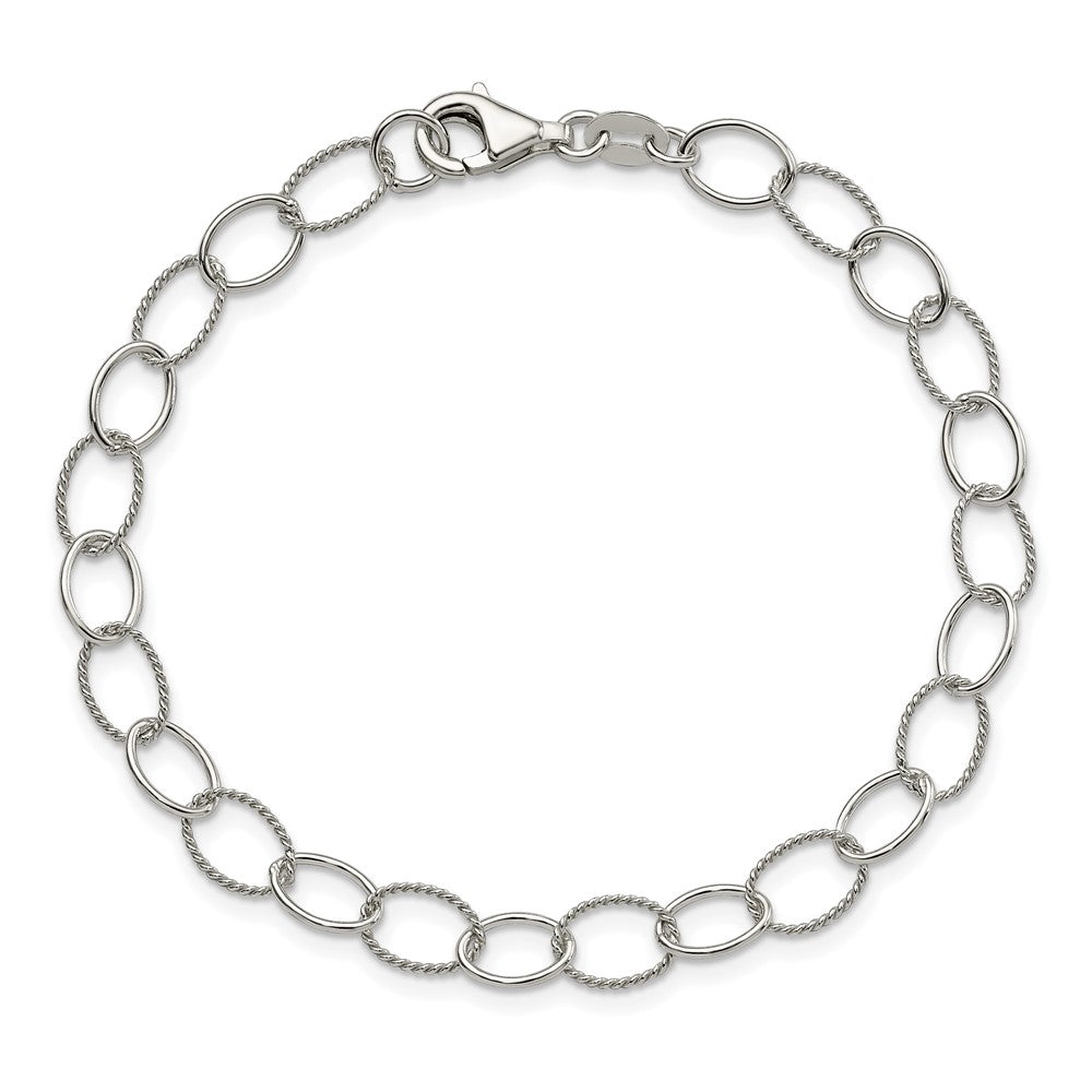 Sterling Silver Fancy Bracelet QG2298-7.5