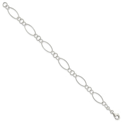 Sterling Silver Fancy Bracelet QG2337-7.5