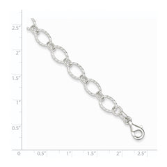 Sterling Silver Fancy Bracelet QG2338-7.5