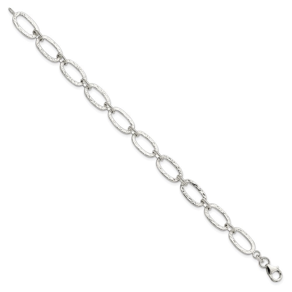 Sterling Silver Fancy Bracelet QG2365-7.5