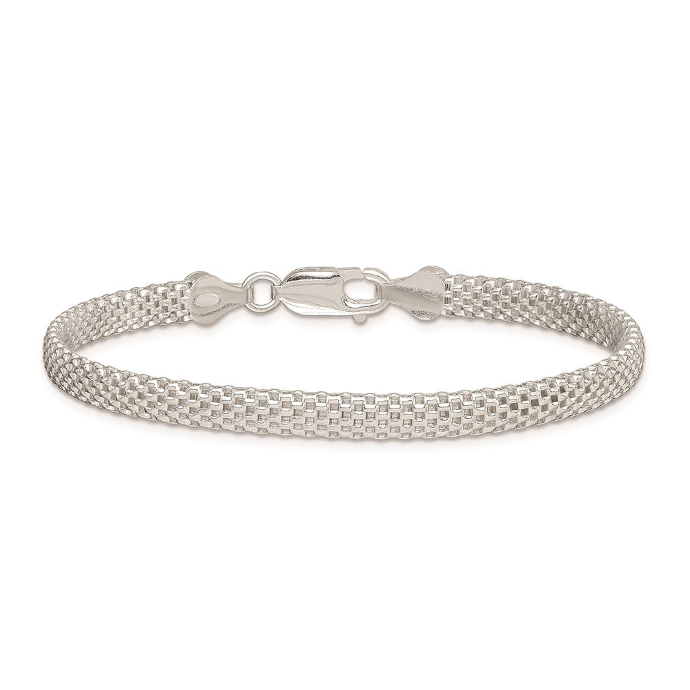 Sterling Silver 5mm Mesh Bracelet QG2569-7