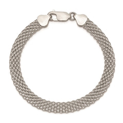 Sterling Silver 6mm Mesh Bracelet QG2570-7