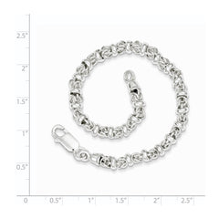 Sterling Silver Polished Bracelet QG3227-7.5