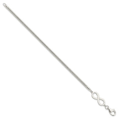 Sterling Silver Infinity Symbol Bracelet QG3814-7.5