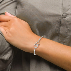 Sterling Silver Polished Adjustable Bracelet QG4761
