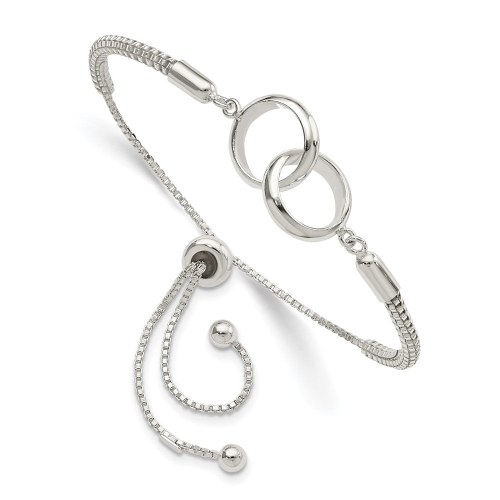 Sterling Silver Polished Adjustable Bracelet QG4761