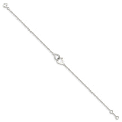 Sterling Silver CZ Bracelet QG4888-7