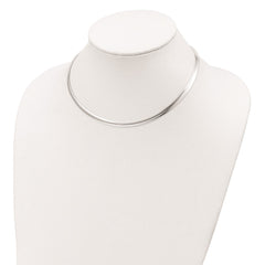 Sterling Silver 4.5mm Polished Cubetto 16in Necklace QG5363-16