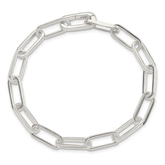 Sterling Silver Polished Fancy Link Bracelet QG5825-7.75