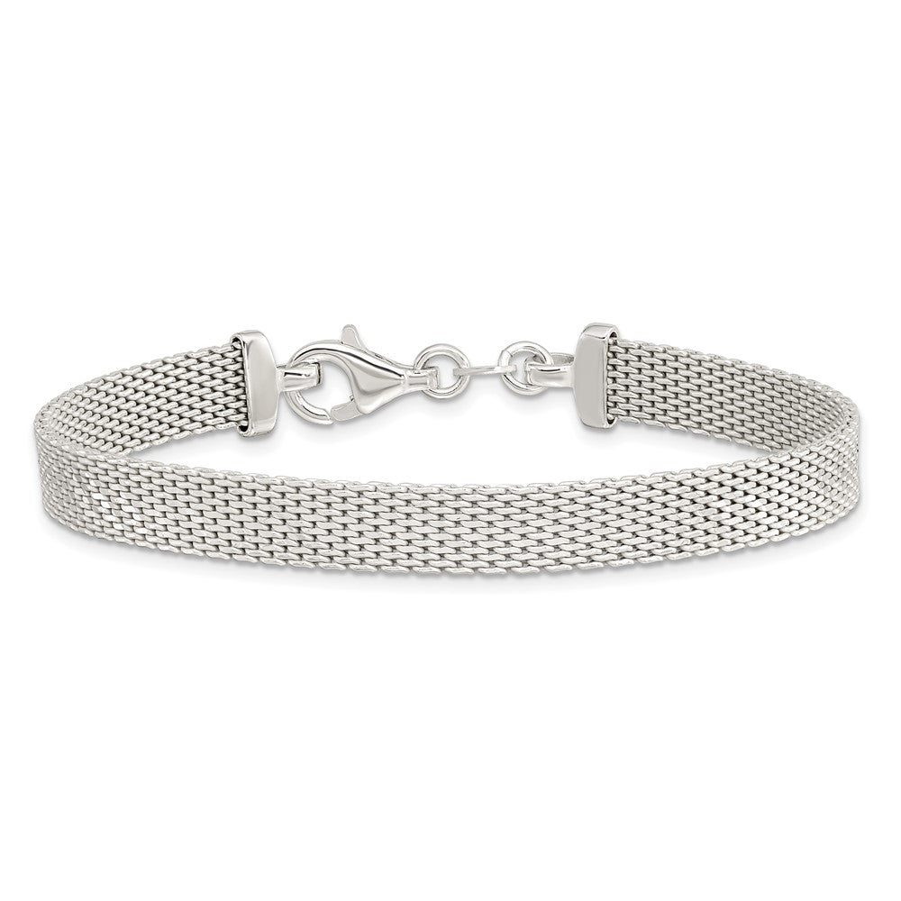 Sterling Silver D/C Reversible Bracelet QG5864-7.5