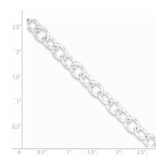 Sterling Silver 7.5inch Fancy Link Bracelet QH197-7.5