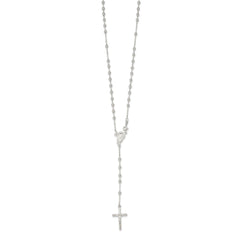 Sterling Silver Crucifix Necklace QH5126-24