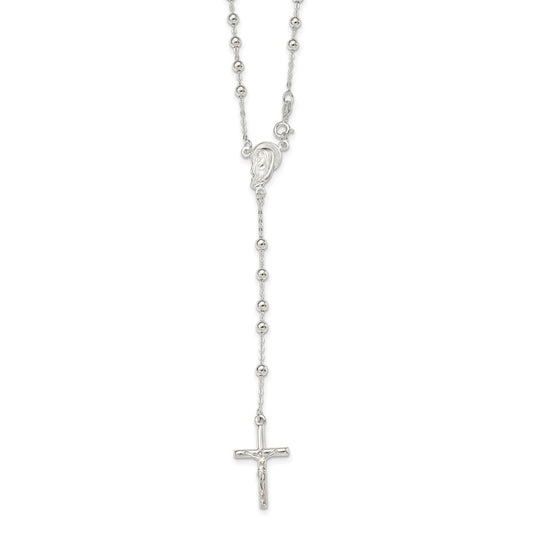Sterling Silver Crucifix Necklace QH5126-24