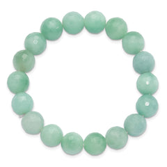Amazonite 10mm Beaded Stretch Bracelet QH5742