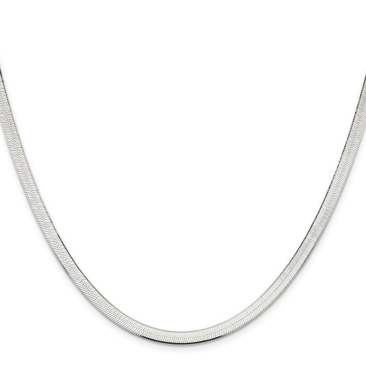 Sterling Silver 4.5mm Magic Herringbone ChainQHB050