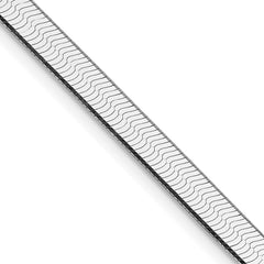 Sterling Silver Rhodium-plated 4.5mm Magic Herringbone ChainQHB050R