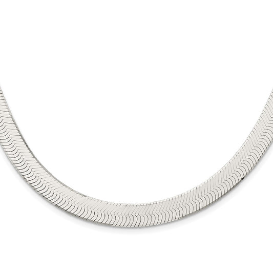Sterling Silver 10.5mm Magic Herringbone ChainQHB120