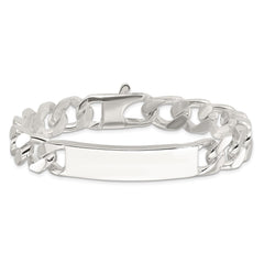 Sterling Silver 8.5in Curb ID Bracelet QID243-8.5