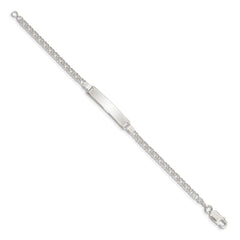 Sterling Silver Children's ID Bracelet QID29-6