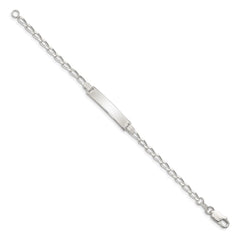 Sterling Silver Children's ID Bracelet QID30-6