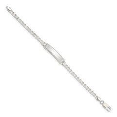 Sterling Silver Children's ID Bracelet QID33-6