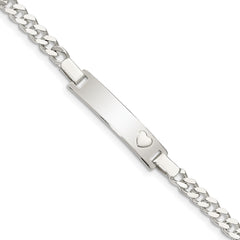 Sterling Silver Baby ID Bracelet QID49-6
