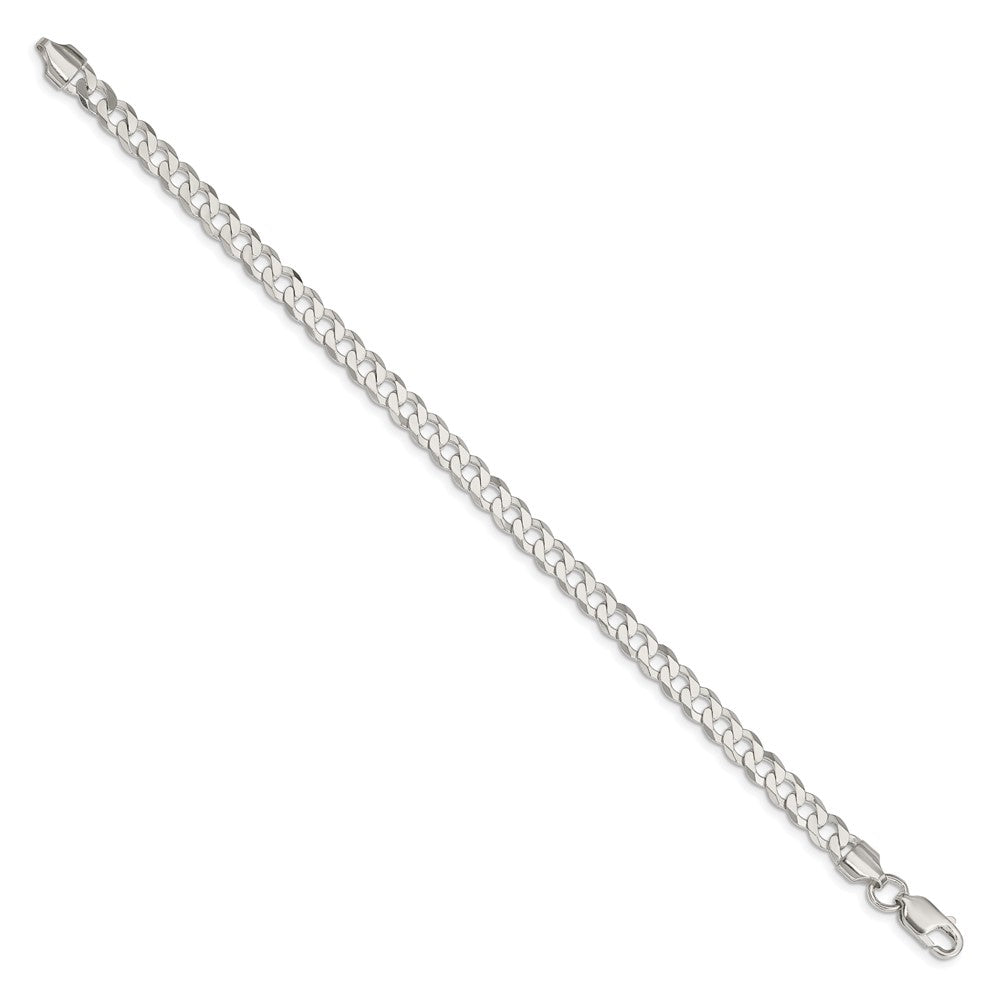 Sterling Silver 5.75mm Flat Curb Chain QLB150-8