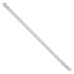 Sterling Silver 5.75mm Flat Curb Chain QLB150-8