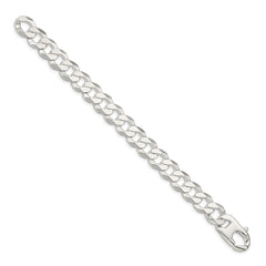 Sterling Silver 14mm Flat Curb Chain QLB350-9