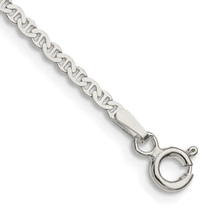 Sterling Silver 2.25mm Flat Anchor Chain QLFA050-8