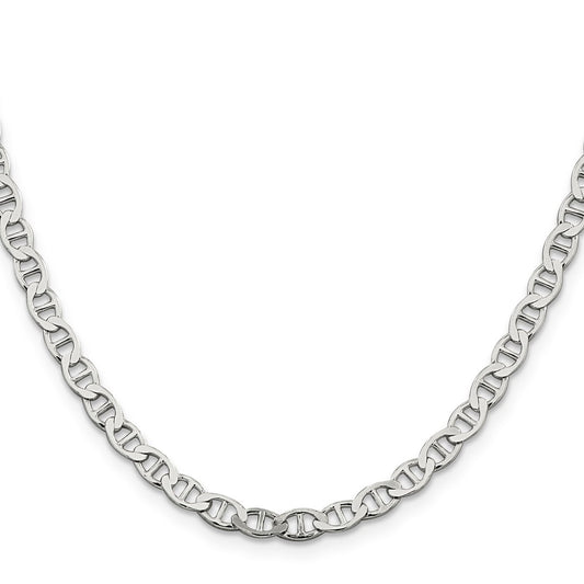 Sterling Silver 4.75mm Flat Anchor ChainQLFA100