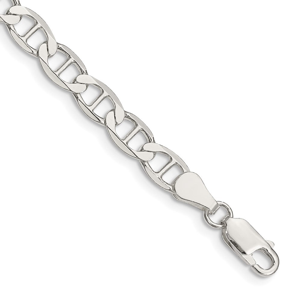 Sterling Silver 5.7mm Flat Anchor Chain QLFA120-8