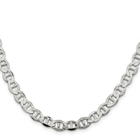 Sterling Silver 7.1mm Flat Anchor ChainQLFA150