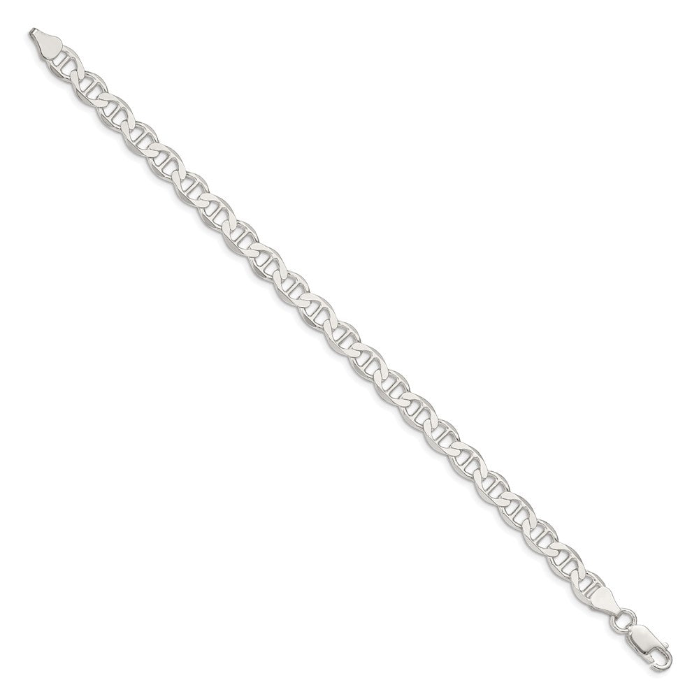 Sterling Silver 7.1mm Flat Anchor Chain QLFA150-8