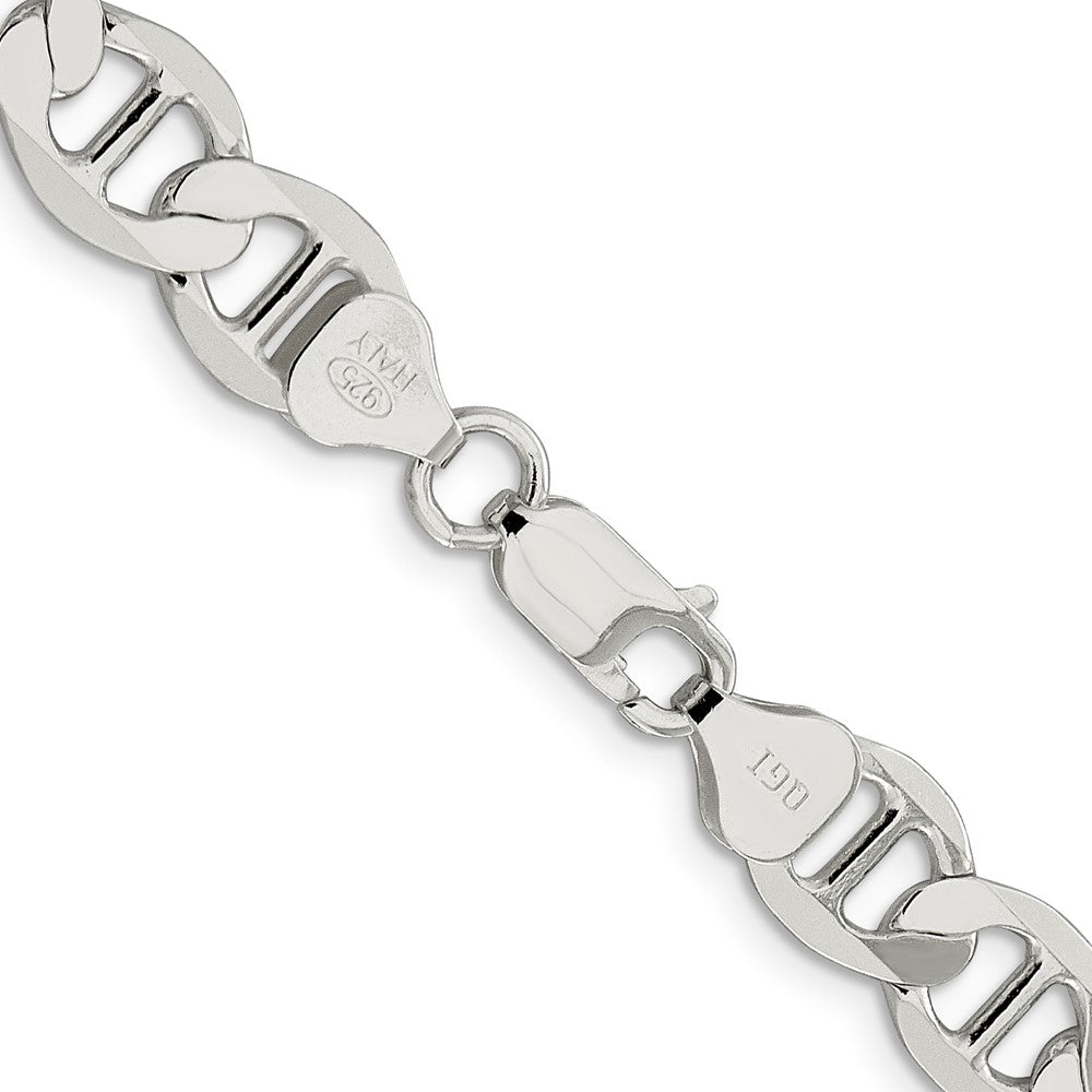 Sterling Silver 8.9mm Flat Anchor ChainQLFA180