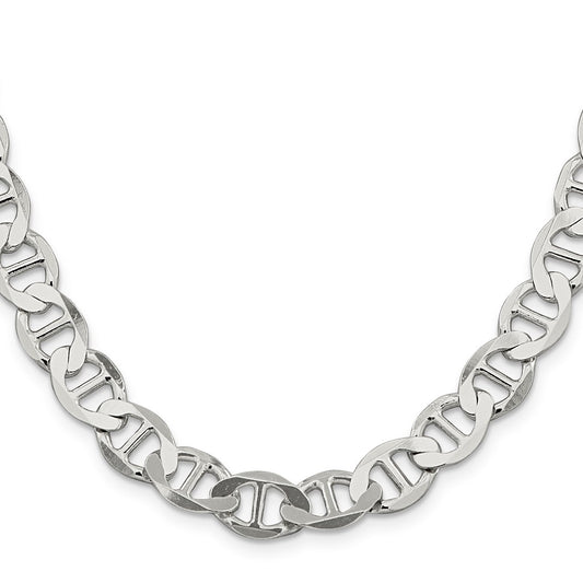 Sterling Silver 9.95mm Flat Anchor ChainQLFA200