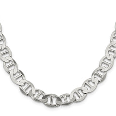 Sterling Silver 9.95mm Flat Anchor ChainQLFA200