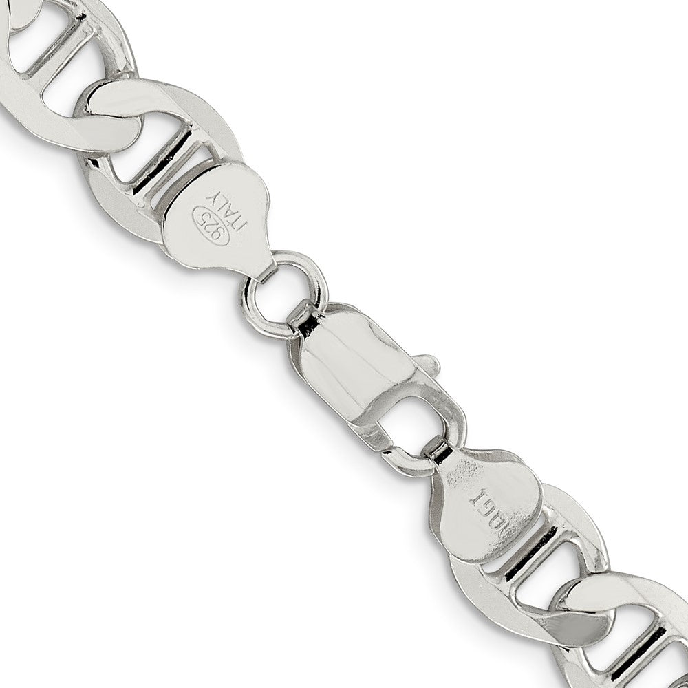 Sterling Silver 9.95mm Flat Anchor ChainQLFA200