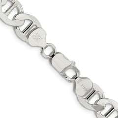 Sterling Silver 9.95mm Flat Anchor ChainQLFA200