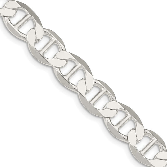 Sterling Silver 9.95mm Flat Anchor ChainQLFA200