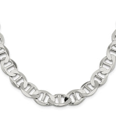 Sterling Silver 12.3mm Flat Anchor ChainQLFA250