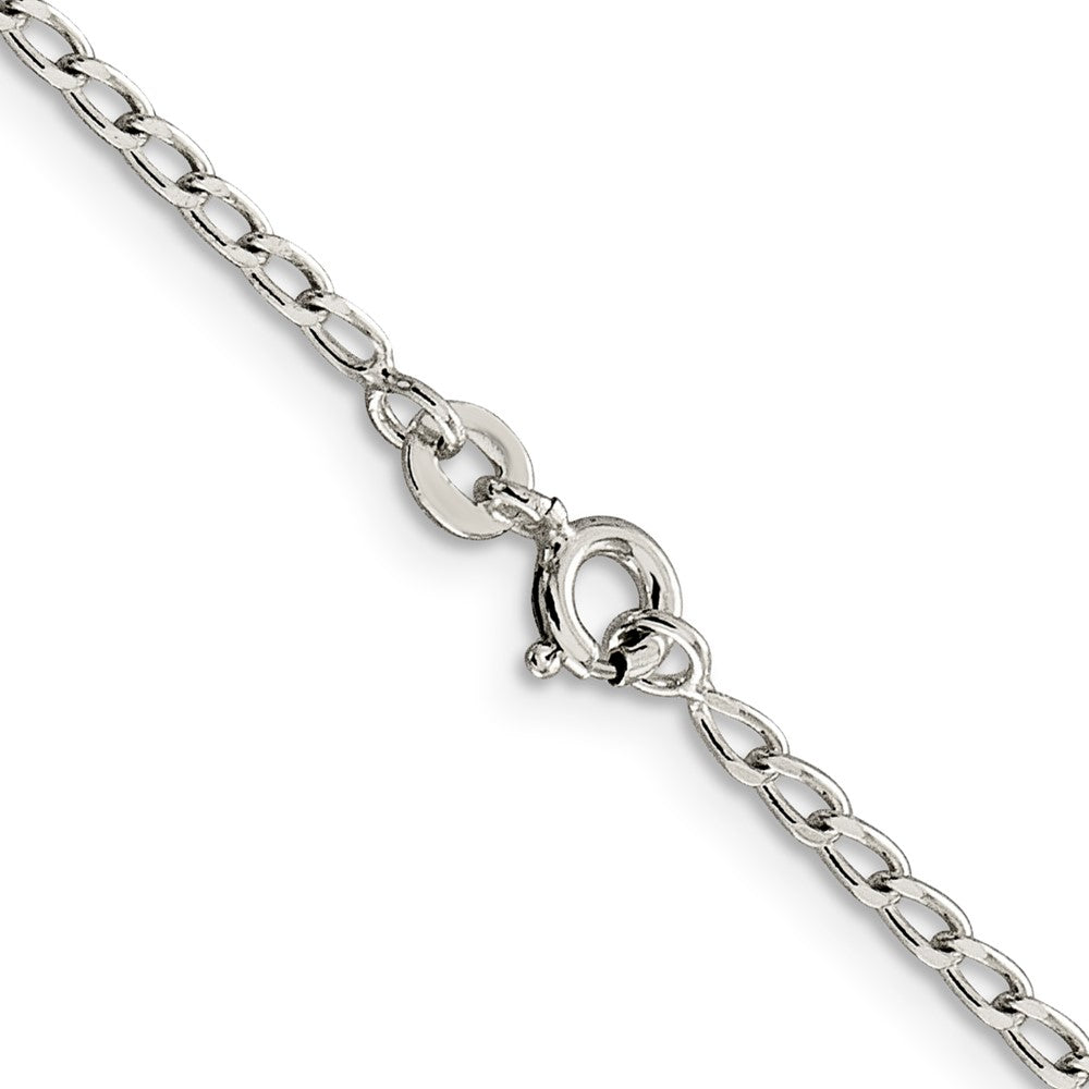 Sterling Silver 2mm Open Elongated Link ChainQLL060