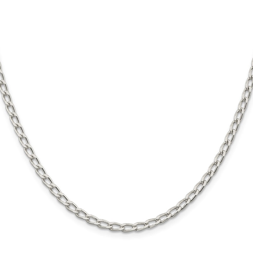 Sterling Silver 3.2mm Open Elongated Link ChainQLL100