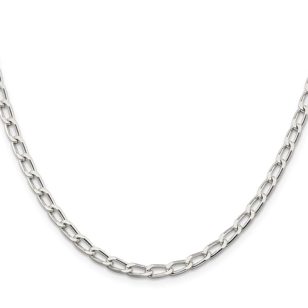 Sterling Silver 4.3mm Open Elongated Link ChainQLL120